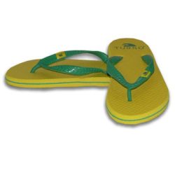 Badelatschen-SUMMER-gelb/grün