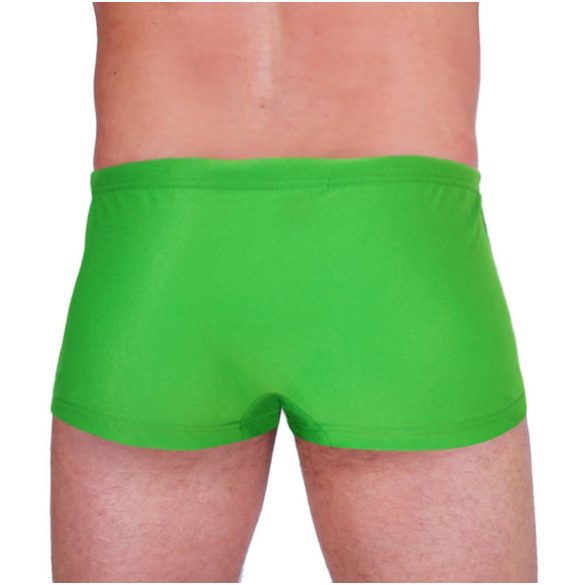 Herren Mini Boxer-hellgelb/weiss lycra