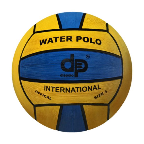 Water polo ball-W5-yellow-blue