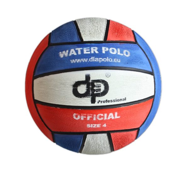 Wasserball-W4 Damen-blau-weiß-rot