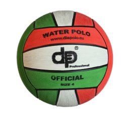 Water polo ball - W4 Woman - red-white-green