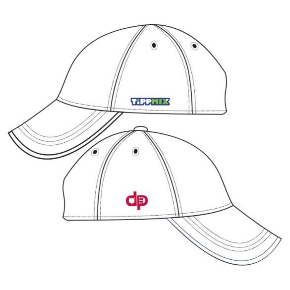 Ungarische Wasserball-Nationalmannschaft-Baseball kappe-weiss