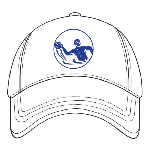 Frem -White Baseball Cap - Water polo