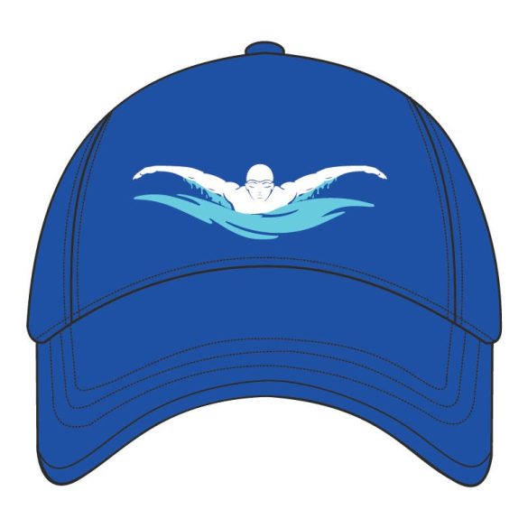 Frem - Royal Blue Baseball Cap - Swimming