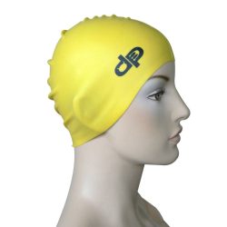 Schwimmkappe-DP silikon-gelb