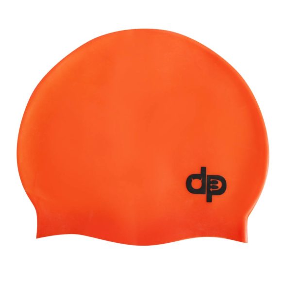 Schwimmkappe-silikon-orange
