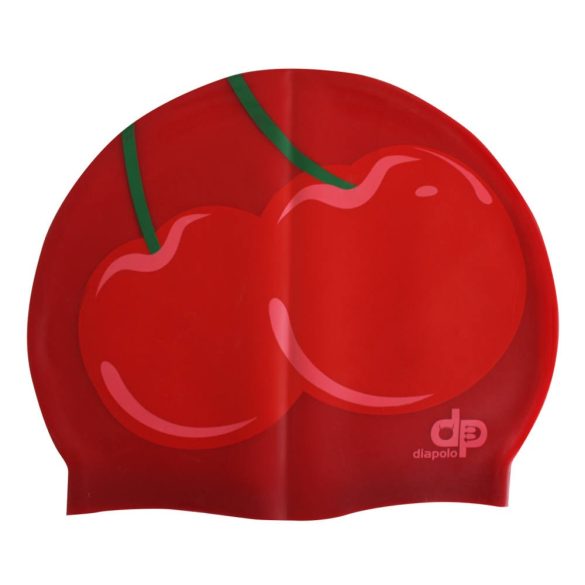 Silicone Swimming Cap - Cherry