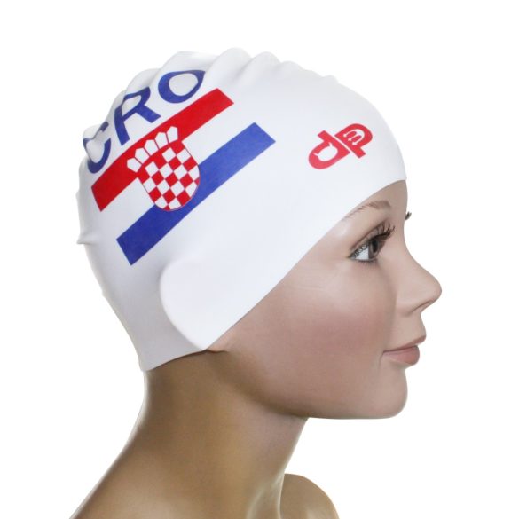 Silicone Swimming Cap - Croatia - 2