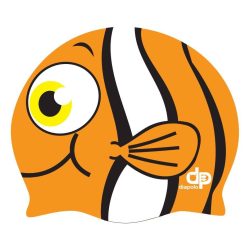 Silicone Swimming Cap - Nemo - orange