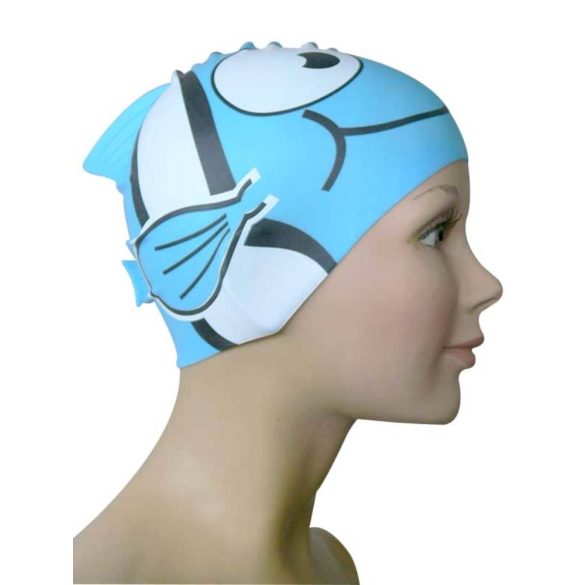 Silicone Swimming Cap - Clown - Fish