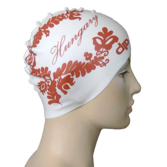 Silicone Swimming Cap - HUN MATYO - white