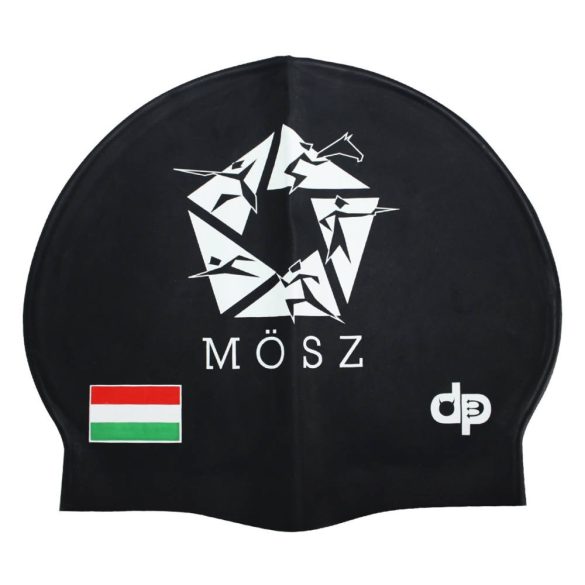 Silicone Swimming Cap - MÖSZ - black