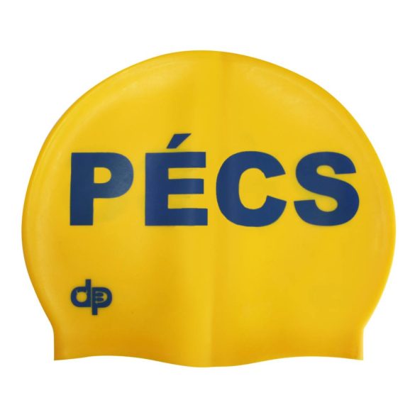 Silicone Swimming Cap - Pécs - yellow