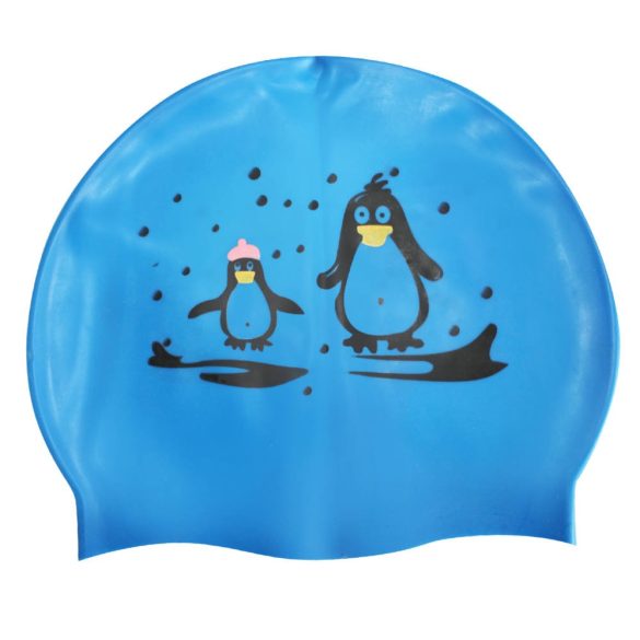 Silicone Swimming Cap - Penguin