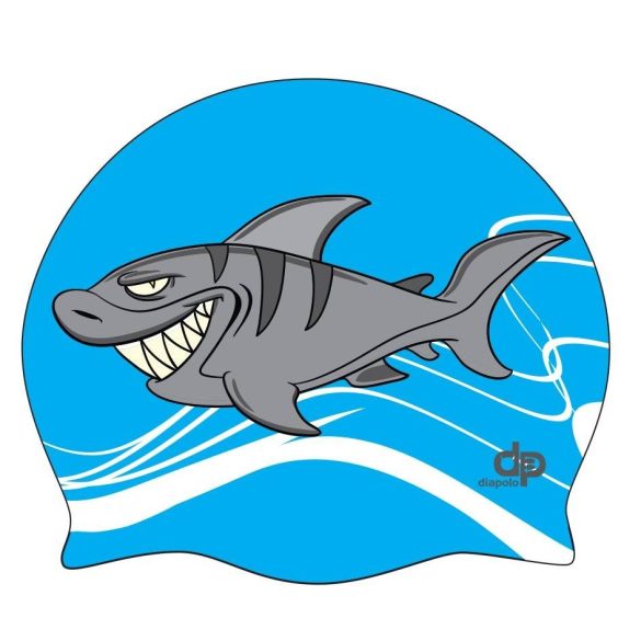 Silicone Swimming Cap - Shark