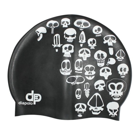 Silicone Swimming Cap - Skull