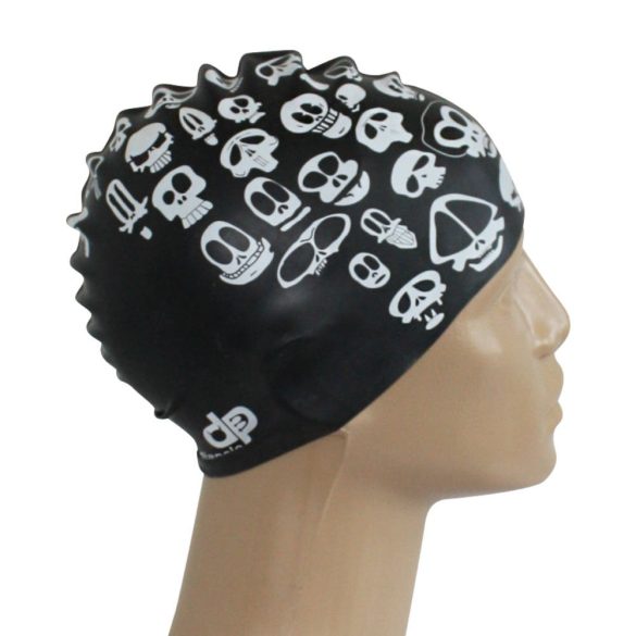 Schwimmkappe-Skull pattern silikon