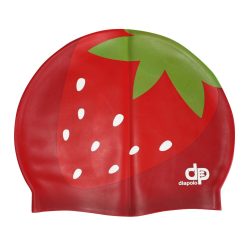 Silicone Swimming Cap - Strawberry