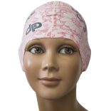 Schwimmkappe-Blumen Syncro silikon-pink