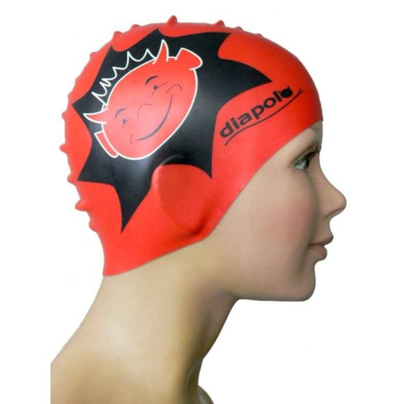 Silicone Swimming Cap - Devil