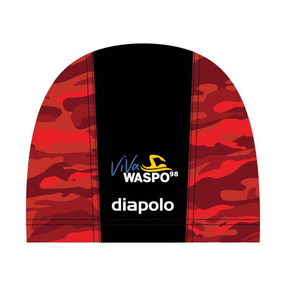 WASPO 98-Badekappe lycra-rot