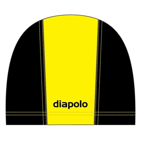 Swimming cap - lycra - Yellow-black