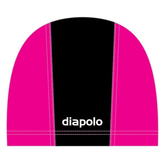 Swimming cap - lycra - Black-pink