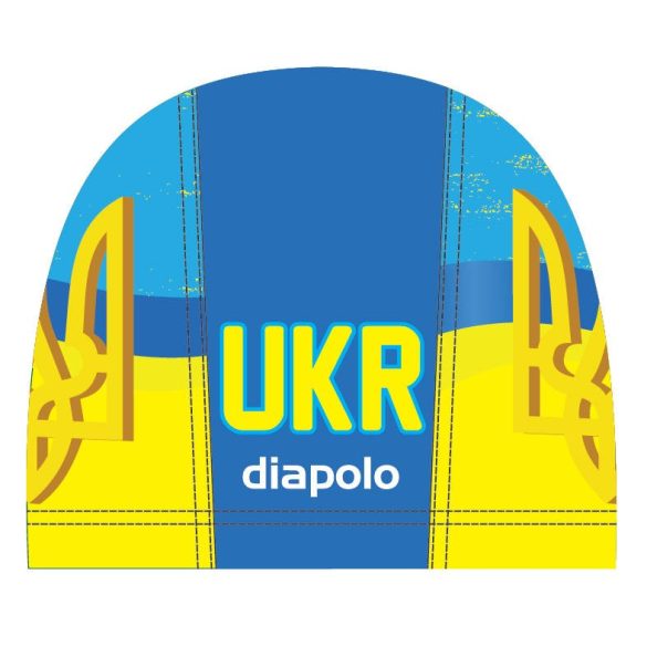 Schwimmkappe-Ukraine lycra