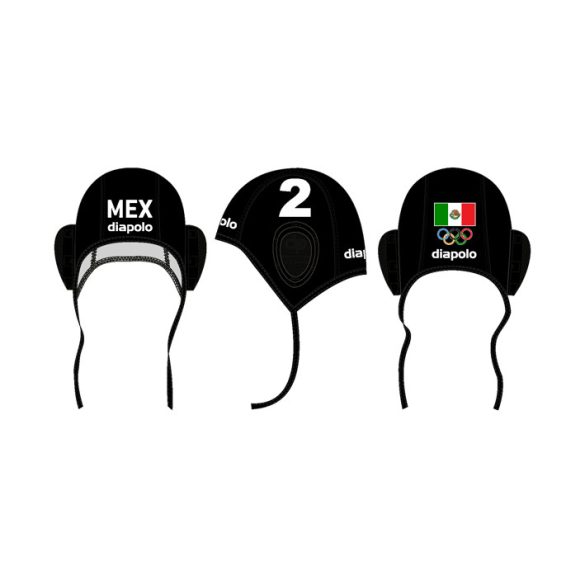 Mexiko-Water polo cap black