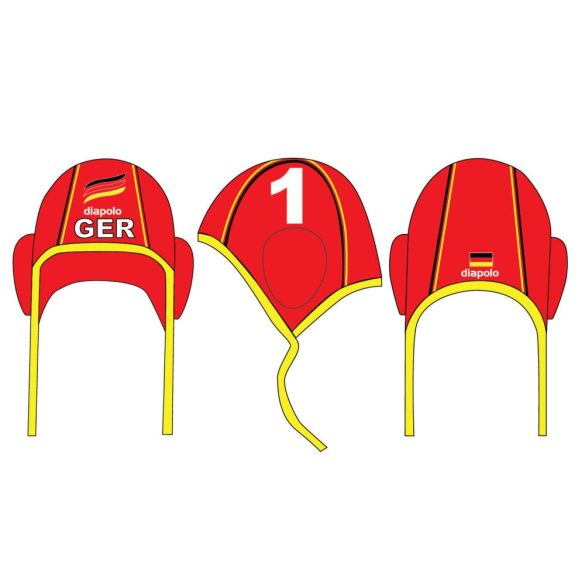 German National Water Polo Team - Water Polo Cap - Goalkeeper