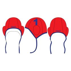 Water polo caps - Red-blue 