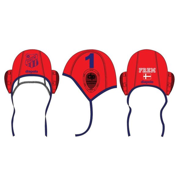 Frem - Water Polo Cap - Red-Blue