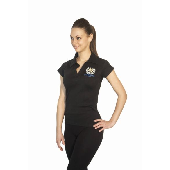 Damen Poloshirt-Design 3 gestickte