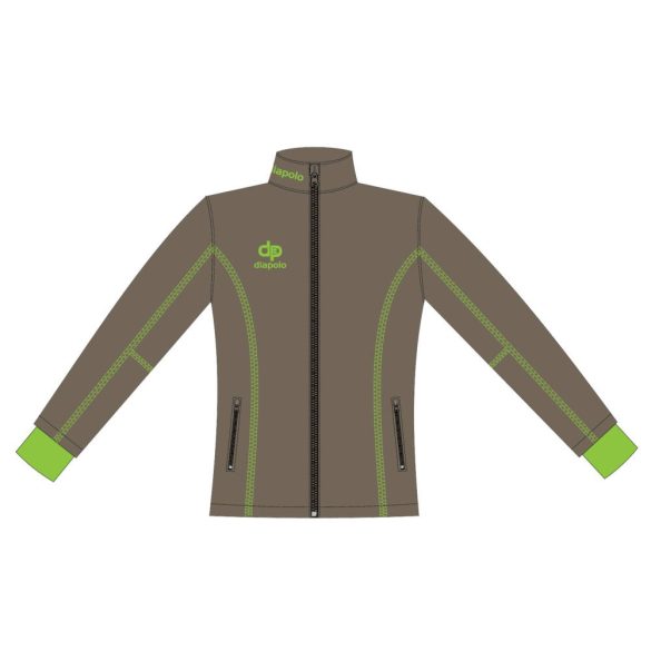 Women's softshell jacket - Milano - Grey-Green 