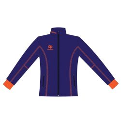 Women's softshell jacket - Milano - Navy- Orange