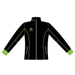 women's softshell jacket - Milano - Black- Green