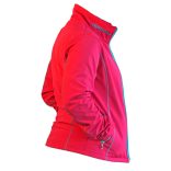 Women's softshell jacket - Milano - Light pink- Royal blue