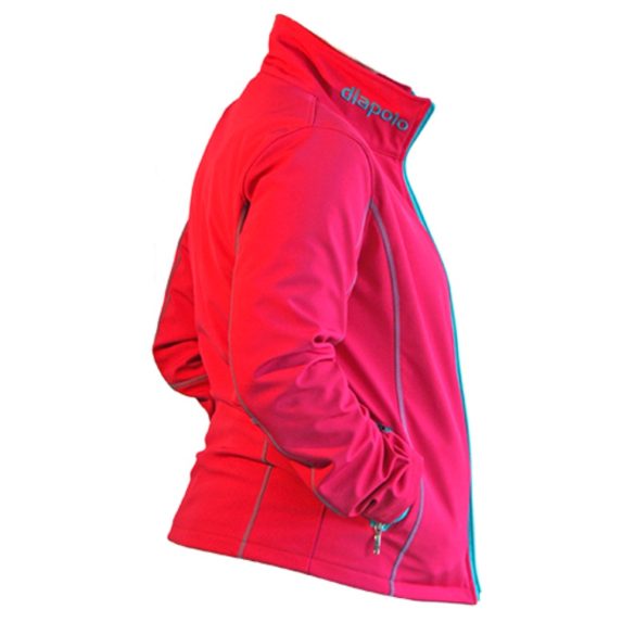Damen Jacke Milano-Softshell pink/königsblau