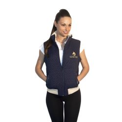 Vest - Quilted - navy