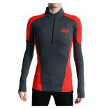 Undershirt - unisex -ZARAGOZA - with zipper