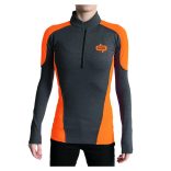 Undershirt - unisex -ZARAGOZA - with zipper