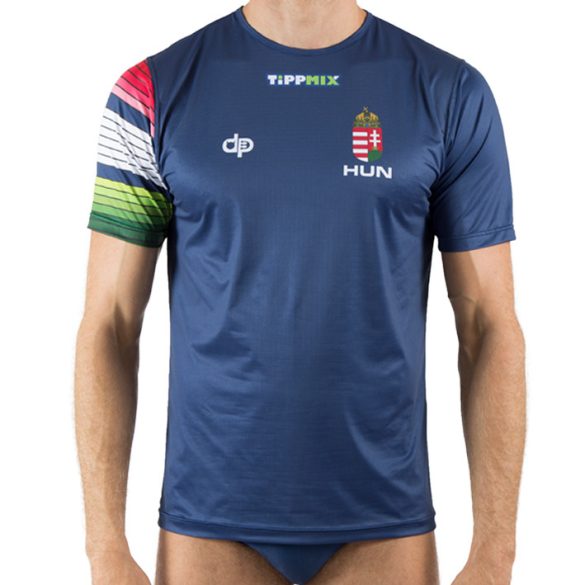 Ungarische Wasserball-Nationalmannschaft-Herren Funktion T-Shirt Duna