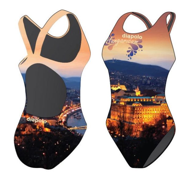 Women's thick strap swimsuit - Hungaricum