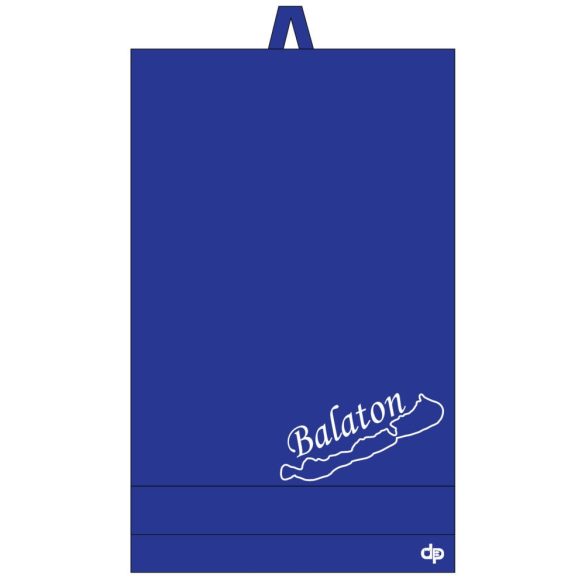 Towel - Balaton patterned - royal blue - 50*100