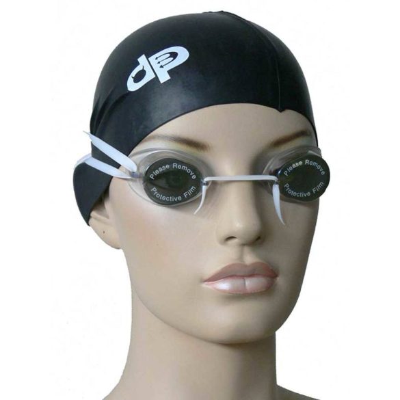 Swimming goggles - PLUTOS - mirrored - white