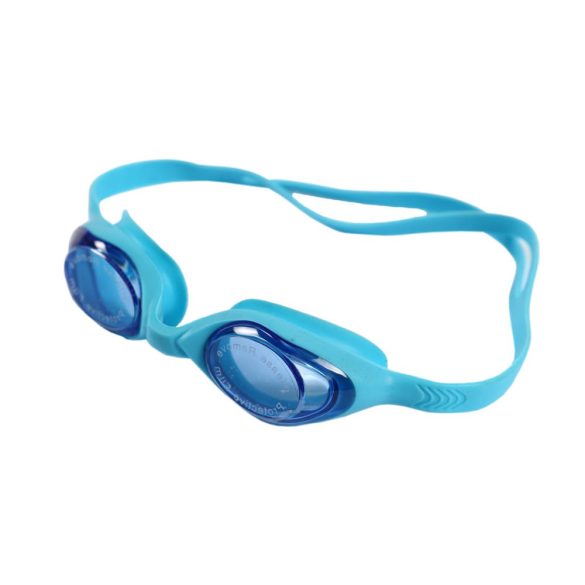 Schwimmbrille-MINERVA verspiegelte-Kinder-blau