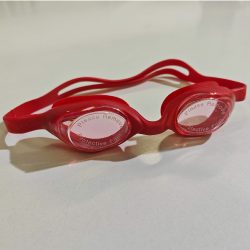 Children Swimming goggles - MINERVA - mirrored - green 