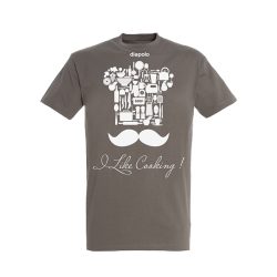 Men's T-shirt-I like cooking