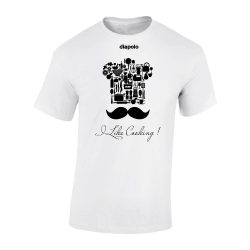 Men's T-shirt-I like cooking