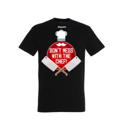 Men's T-shirt-Dont't mess with the chef